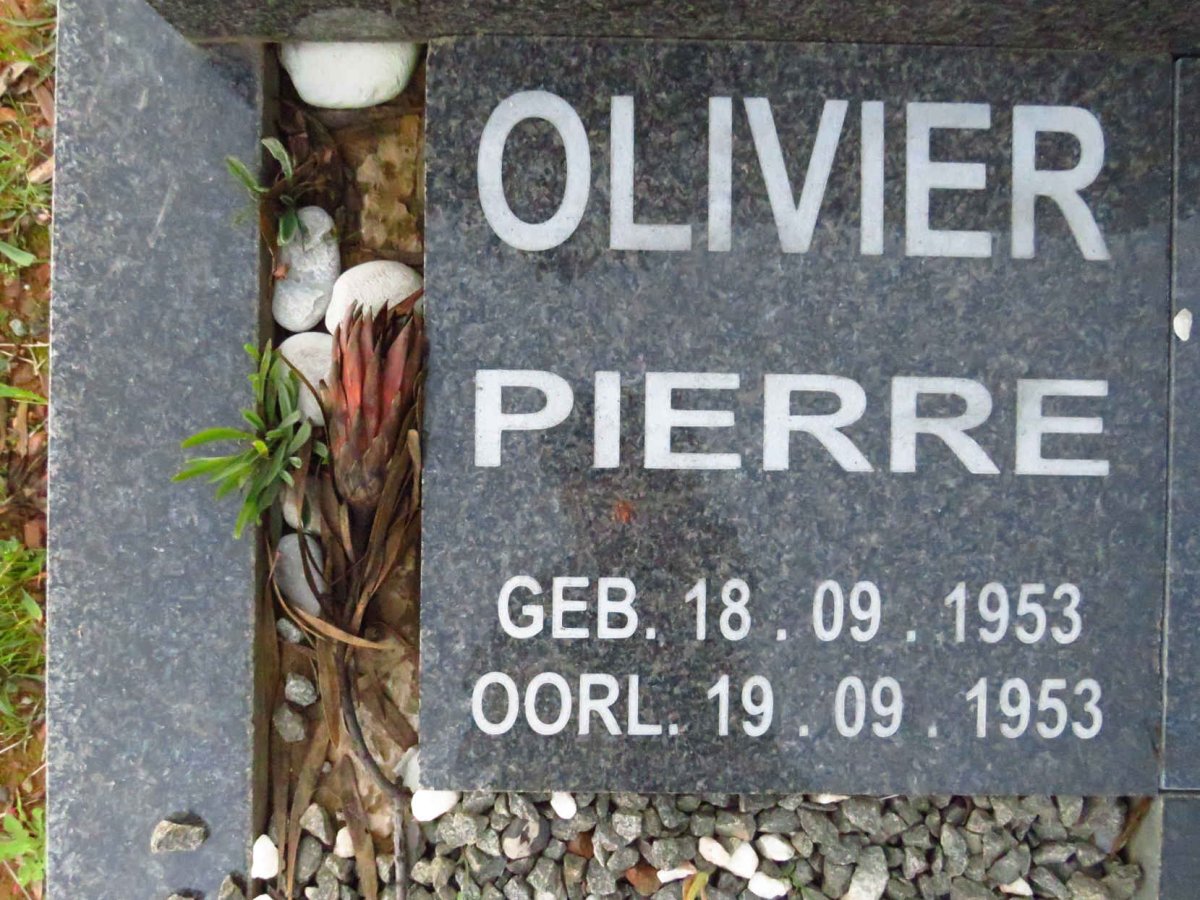 OLIVIER Pierre 1953-1953