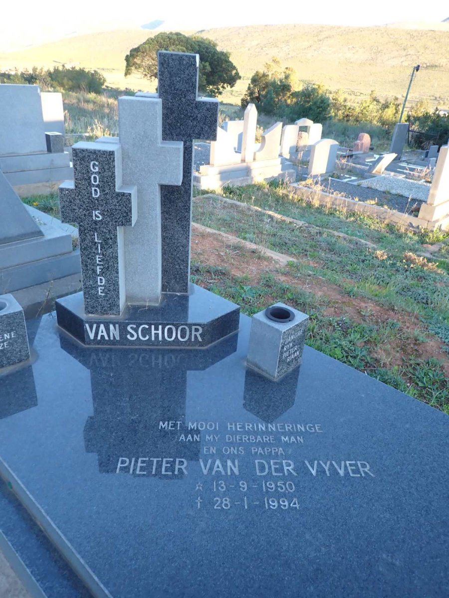 SCHOOR Pieter van der Vyver, van 1950-1994