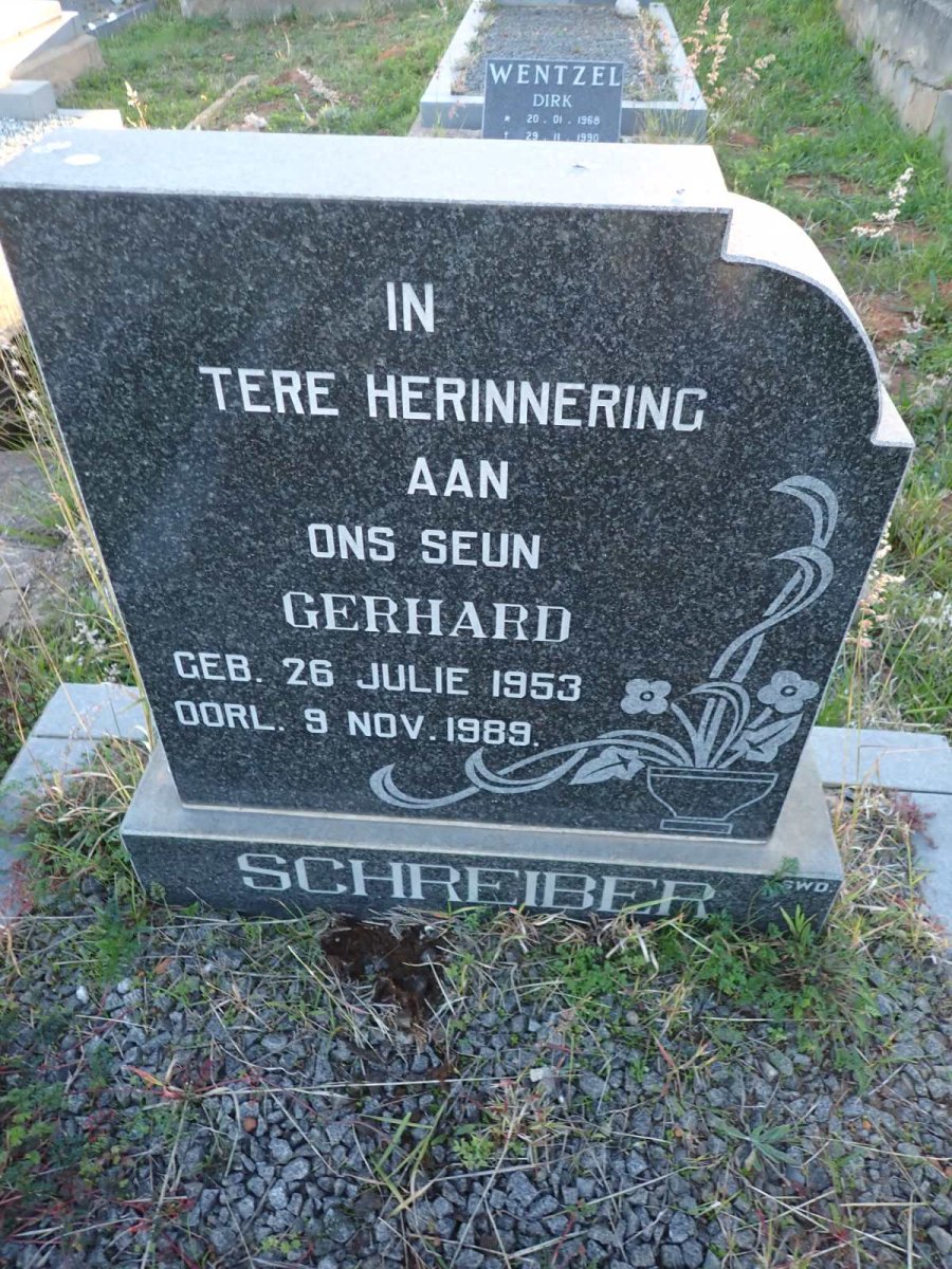 SCHREIBER Gerhard 1953-1989