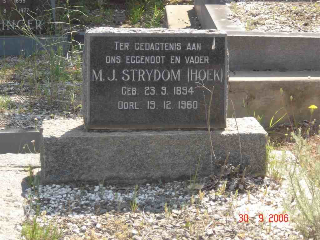 STRYDOM M.J. 1894-1960