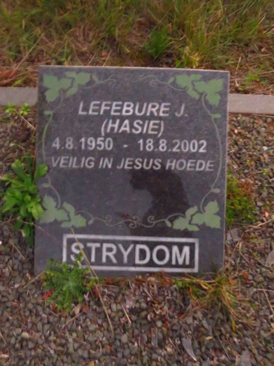 STRYDOM Lefebure J. 1950-2002