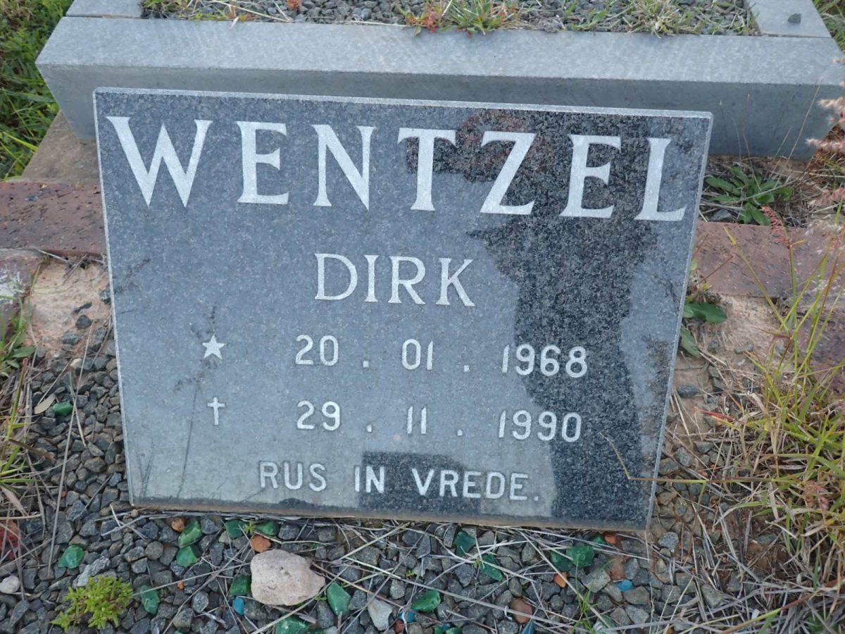 WENTZEL Dirk 1968-1990