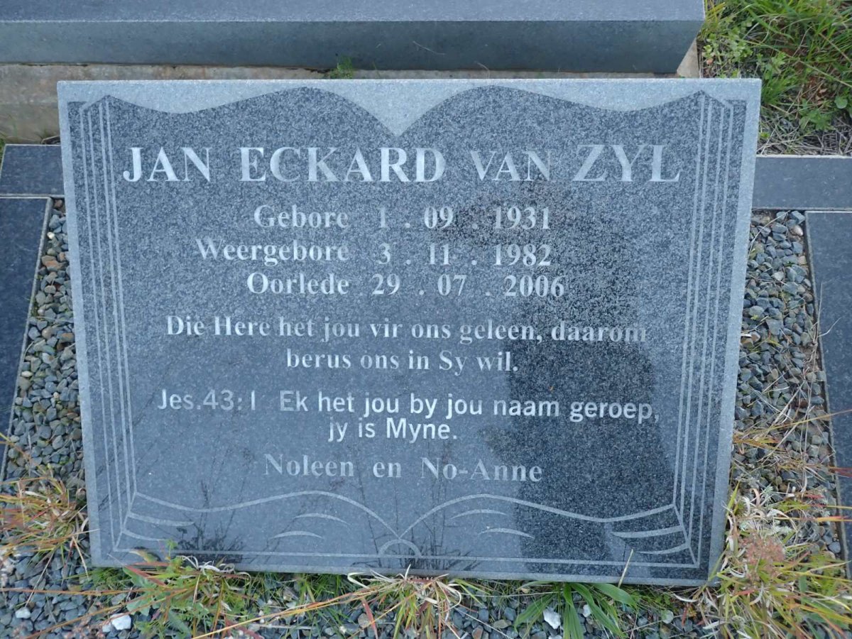 ZYL Jan Eckard, van 1931-2006
