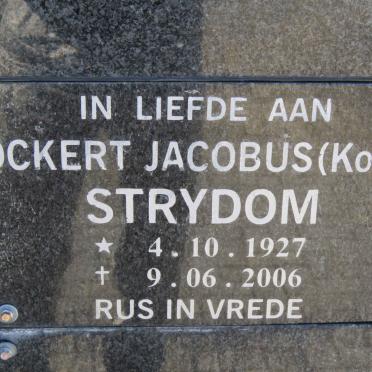 STRYDOM Ockert Jacobus 1927-2006