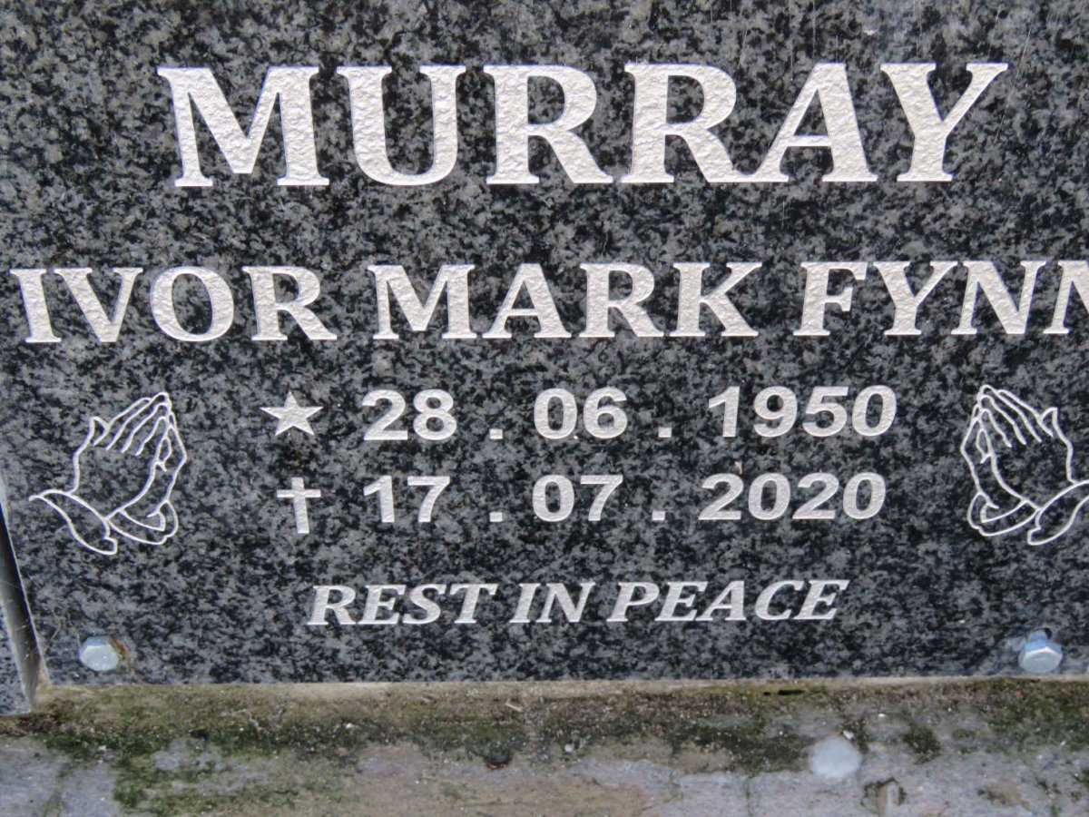MURRAY Ivor Mark Fynn 1950-2020