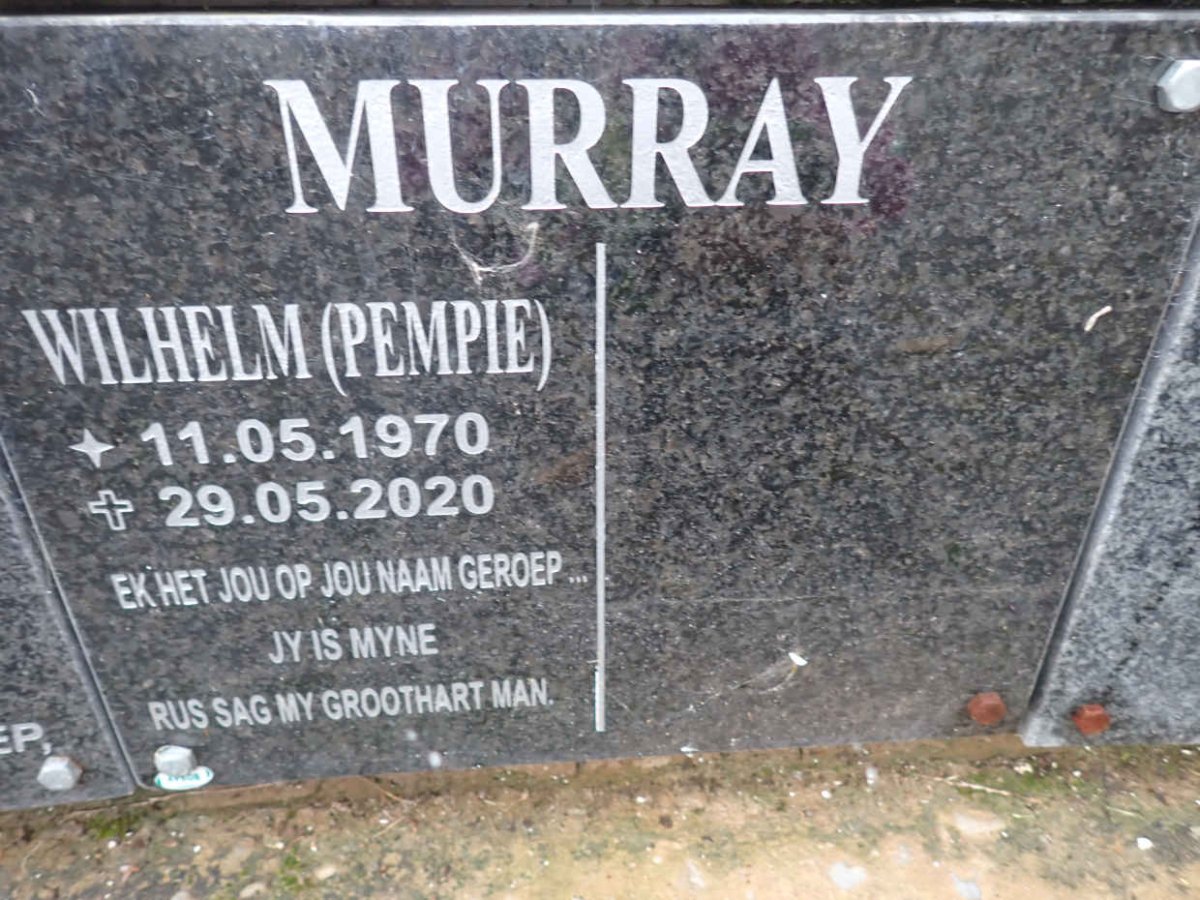 MURRAY Wilhelm 1970-2020