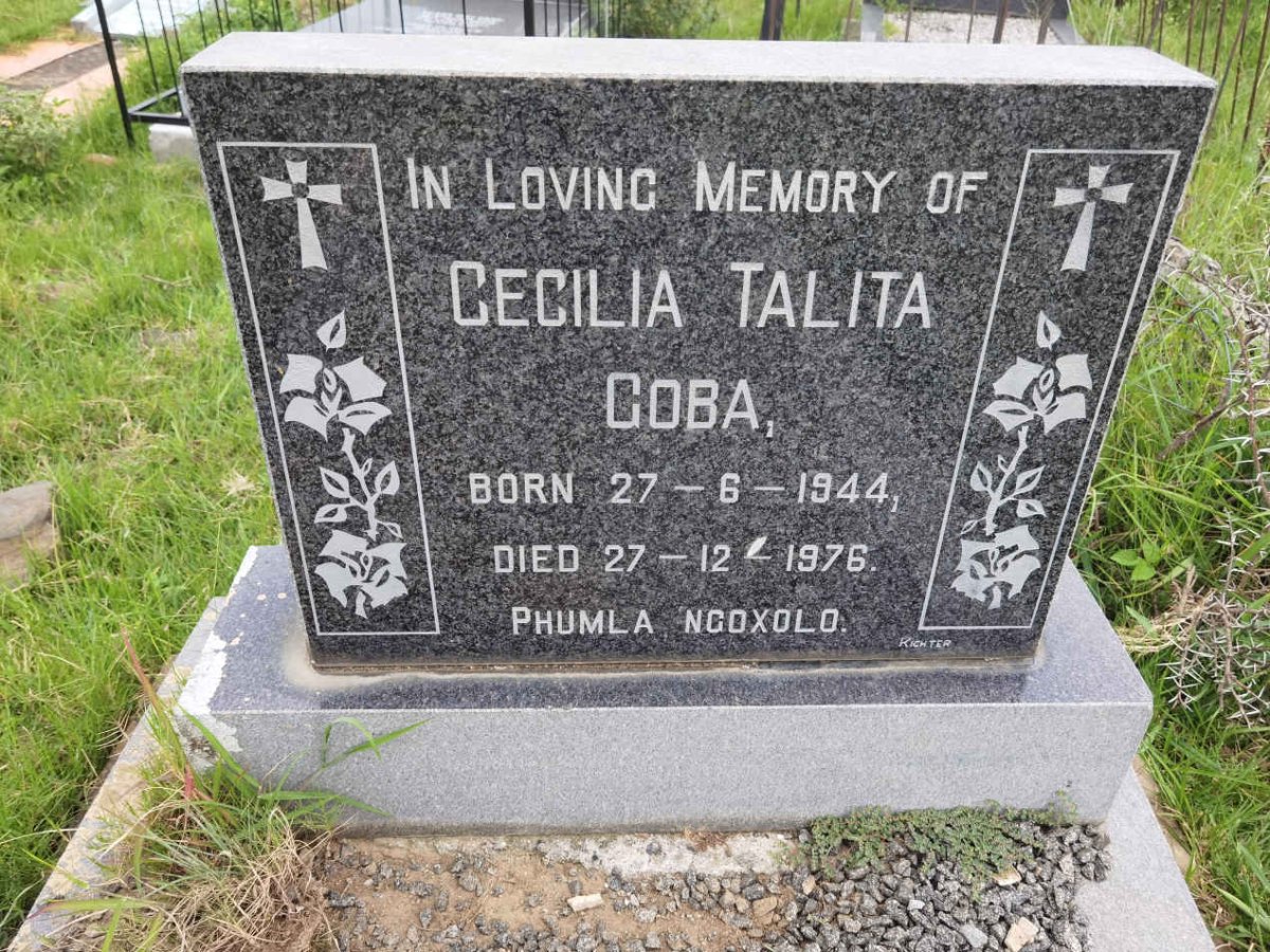 GOBA Cecilia Talita 1944-1976