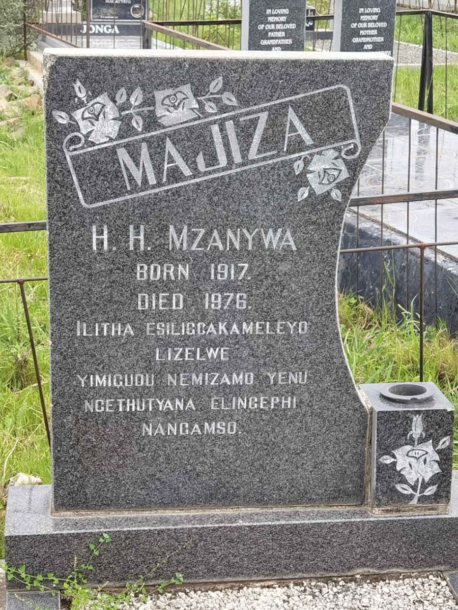 MAJIZA H.H. Mzanywa 1917-1976