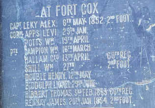 7. FORT COX MEMORIAL