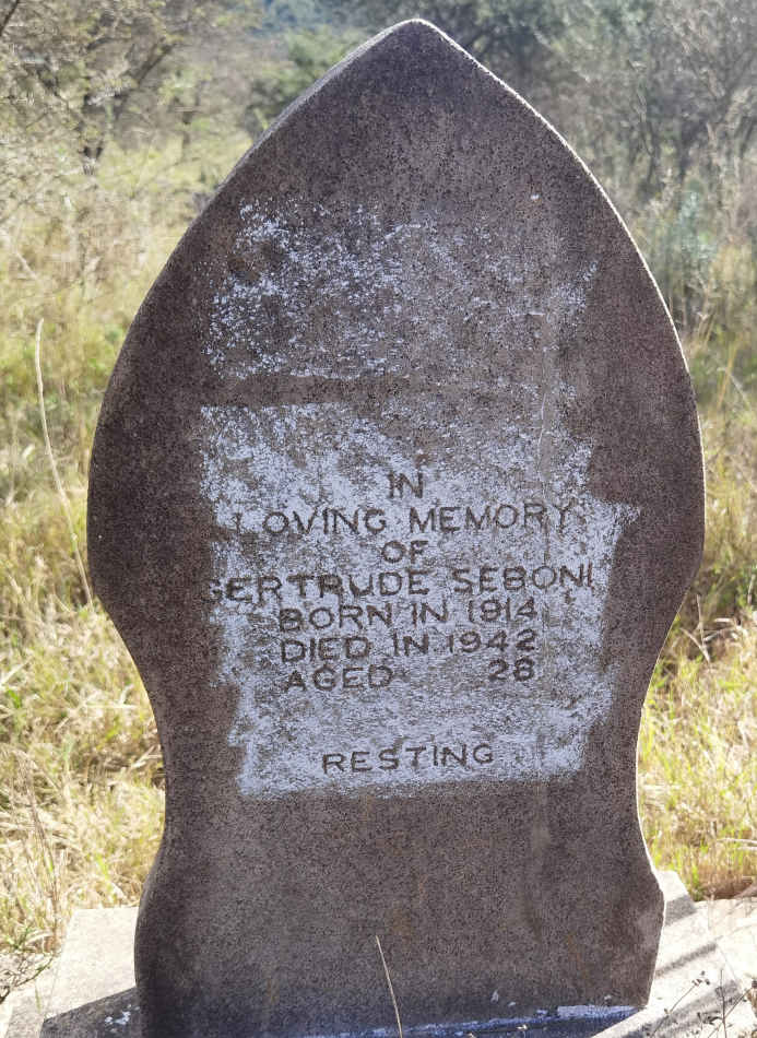 SEBONI Gertrude 1914-1942