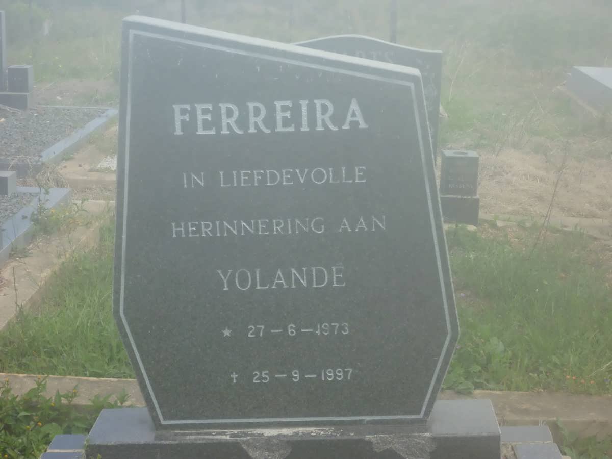 FERREIRA Yolande 1973-1997