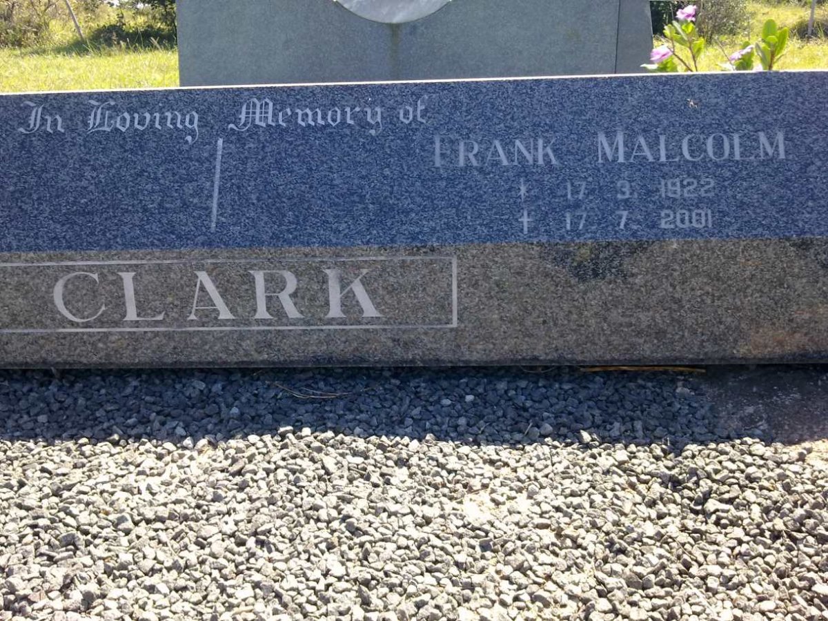 CLARK Frank Malcolm 1922-2001