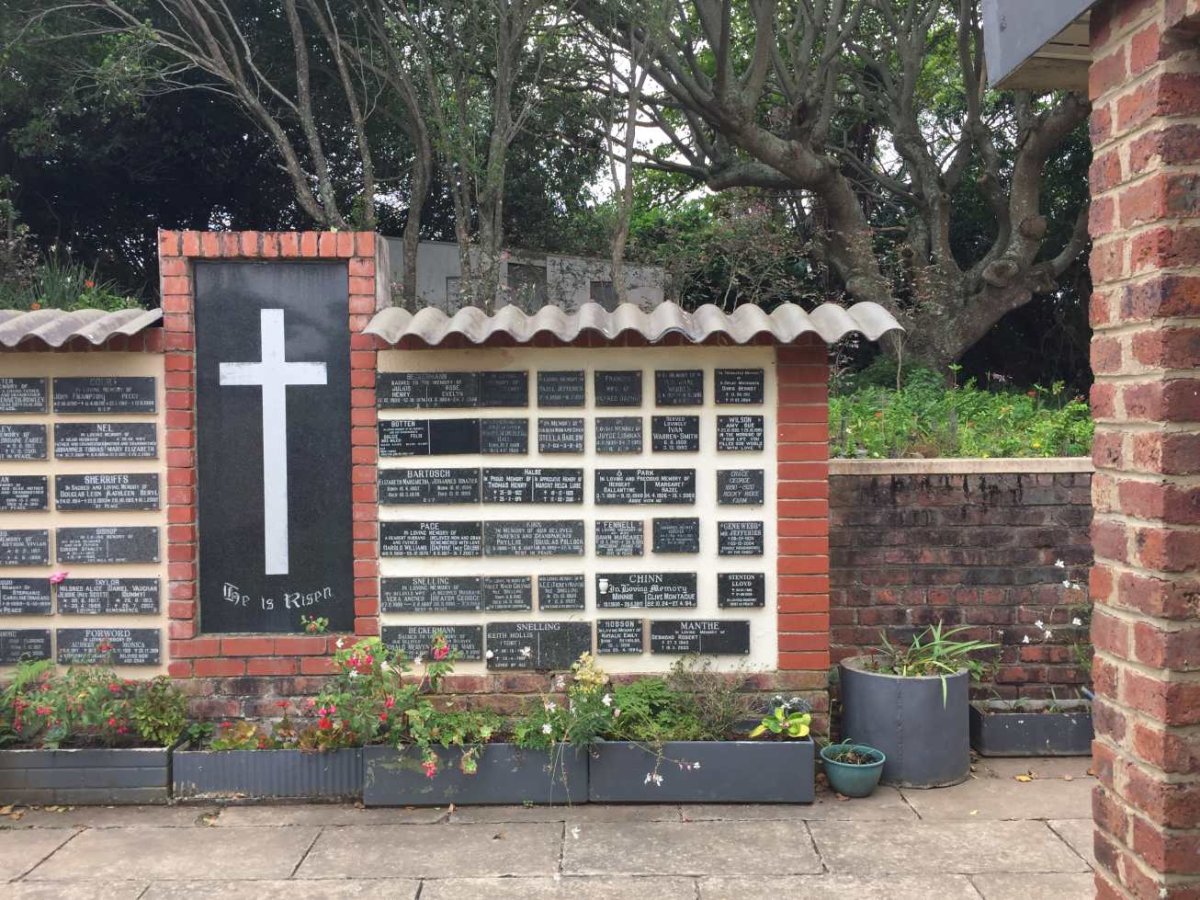 5. St Peter's Kei Mouth Memorial Wall