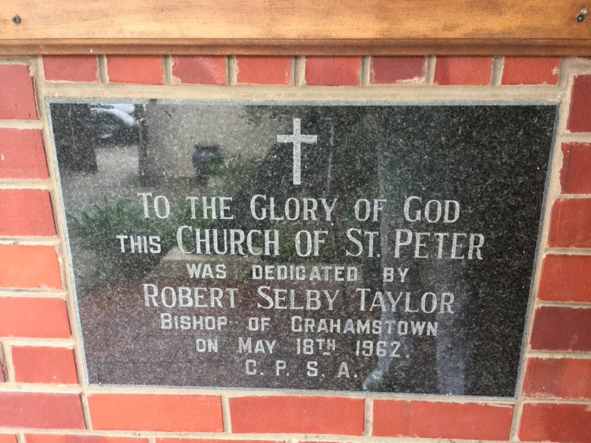 6. St Peter's Kei Mouth Dedication