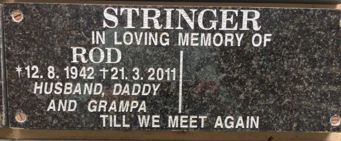 STRINGER Rod 1942-2011