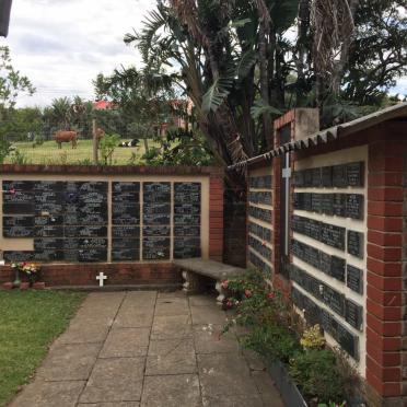 2. St Peter's Kei Mouth Memorial Wall Overview