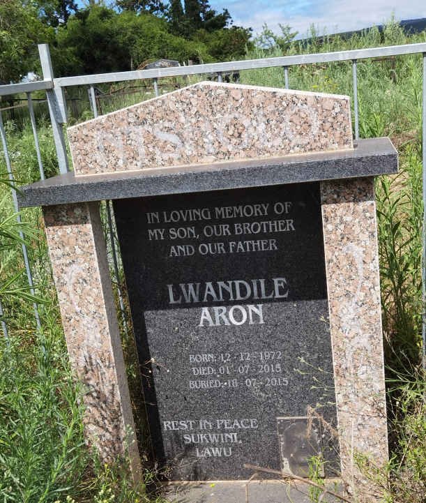 ARON Lwandile 1972-2015