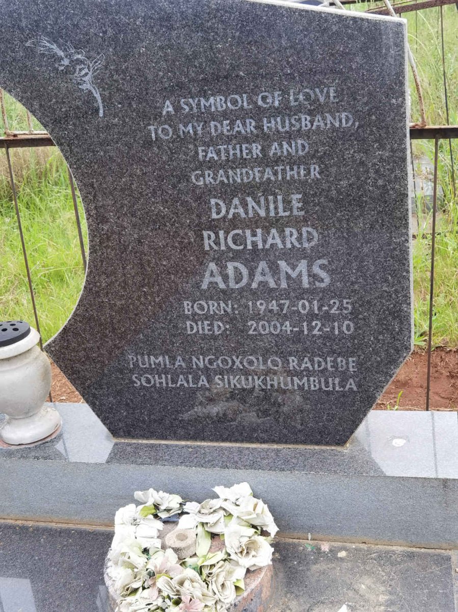 ADAMS Danile Richard 1947-2004