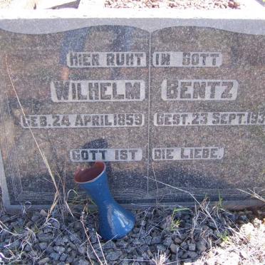 BENTZ Wilhelm 1859-1933