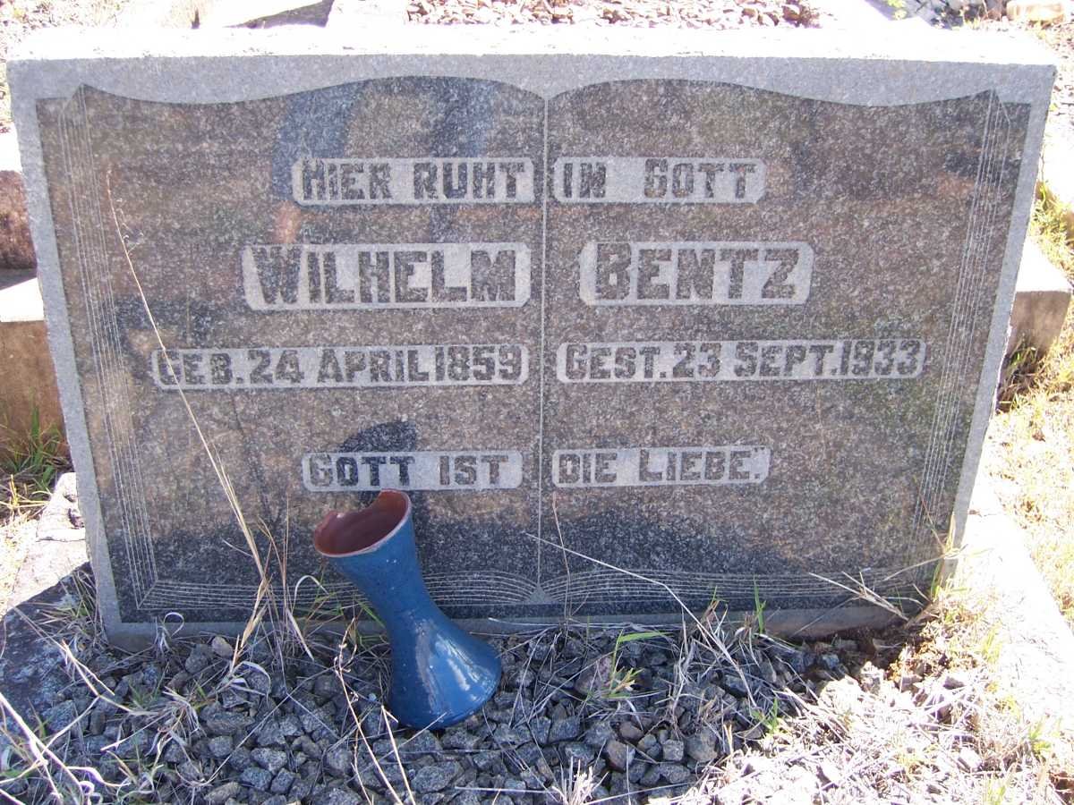 BENTZ Wilhelm 1859-1933