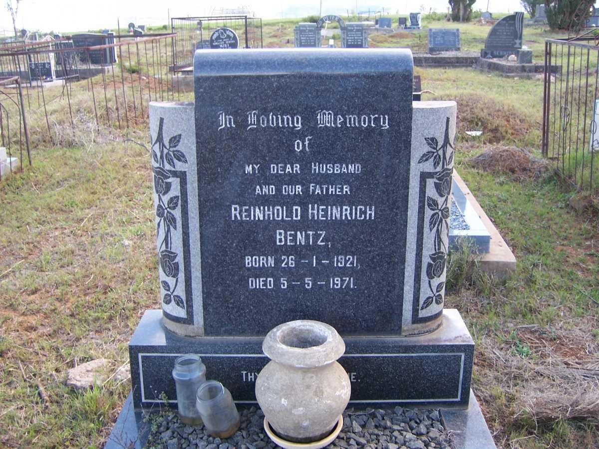 BENTZ Reinhold Heinrich 1921-1971