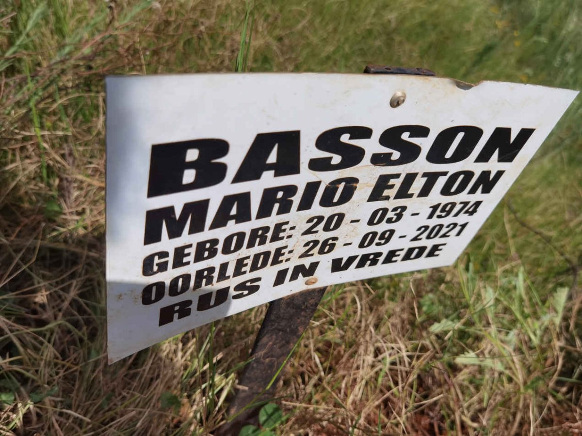 BASSON Mario Elton 1974-2021
