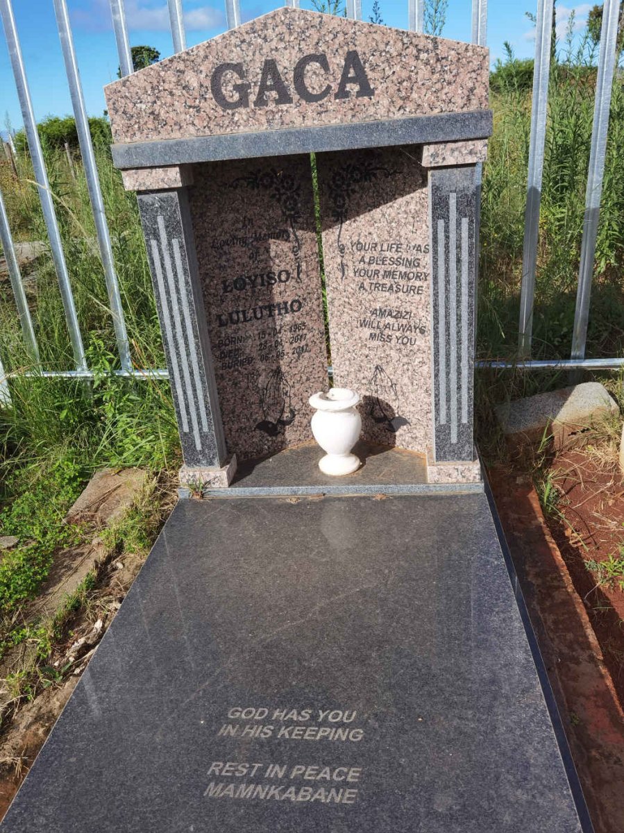 GACA Loyiso Lulutho 1965-2017