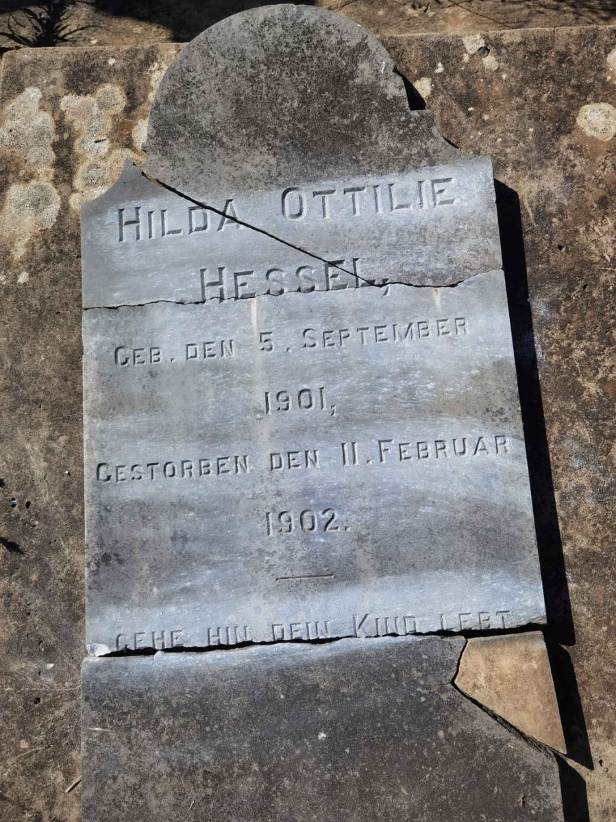 HESSEL Hilda Ottilie 1901-1902