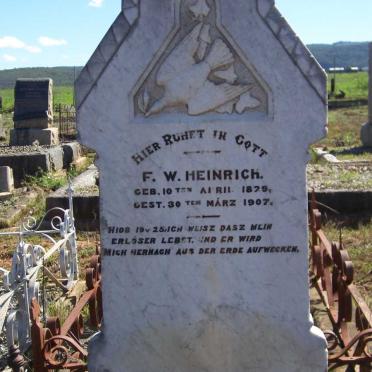 HEINRICH F.W. 1829-1907
