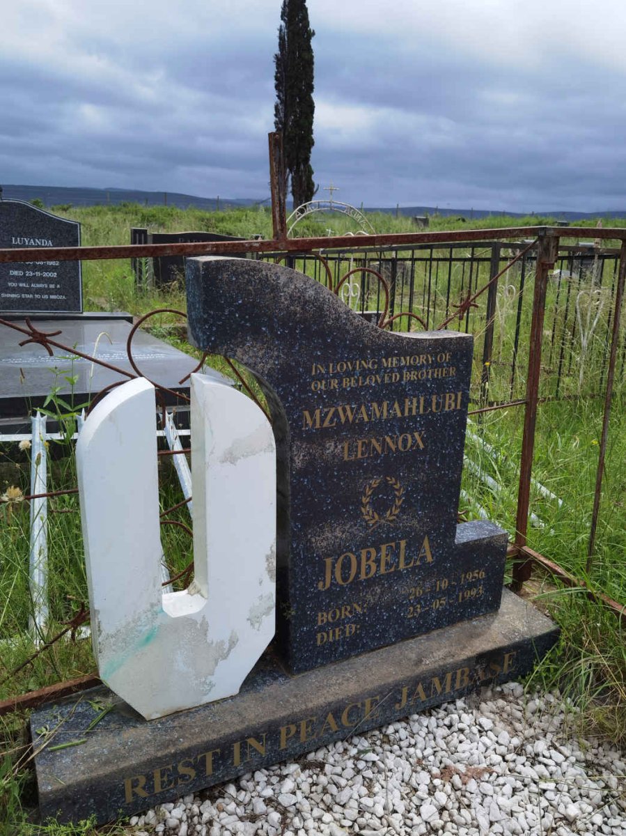 JOBELA Mzwamahlubi Lennox 1956-1993