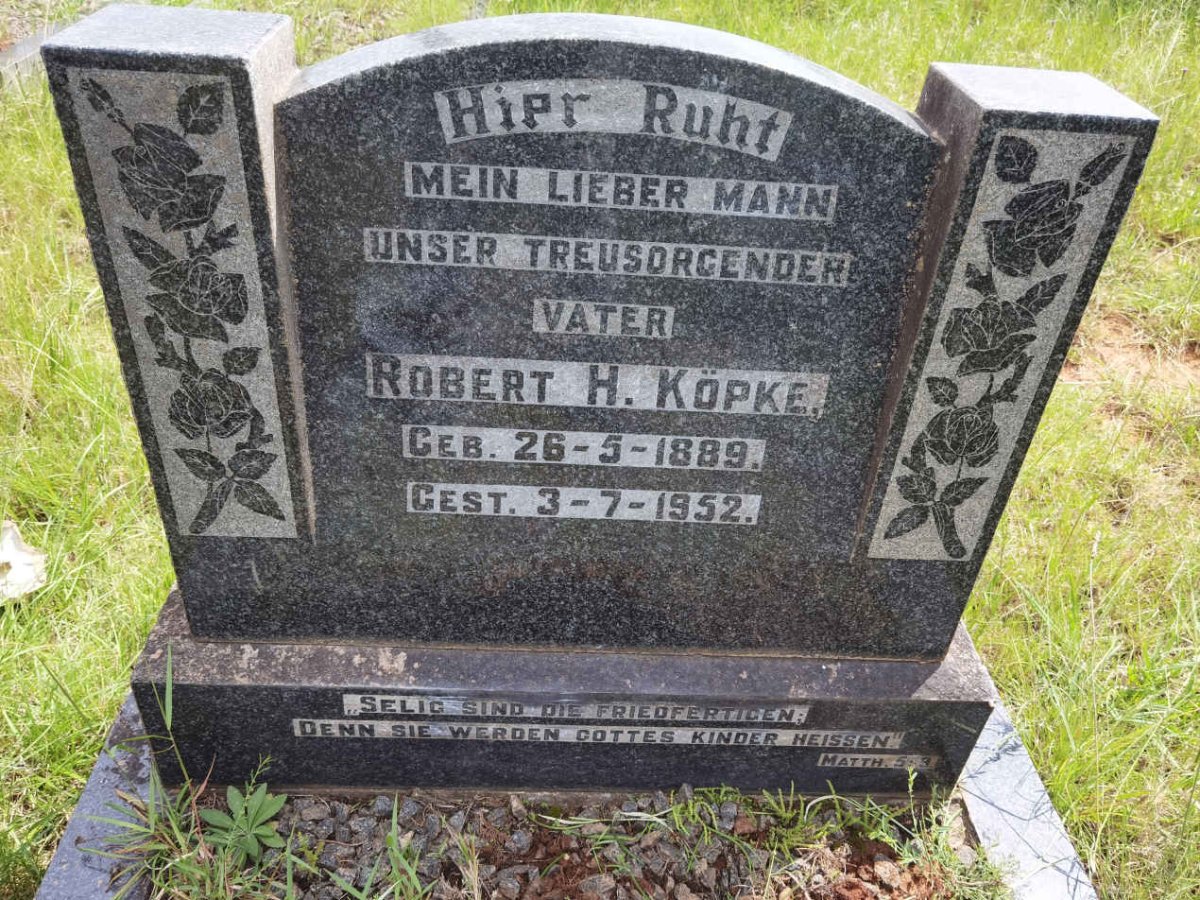 KOPKE Robert H. 1889-1952
