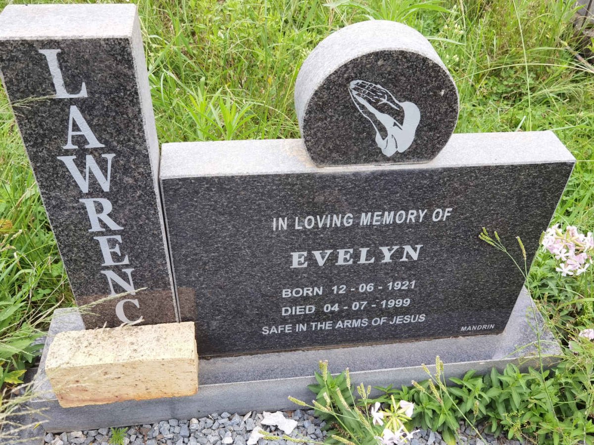 LAWRENCE Evelyn 1921-1999