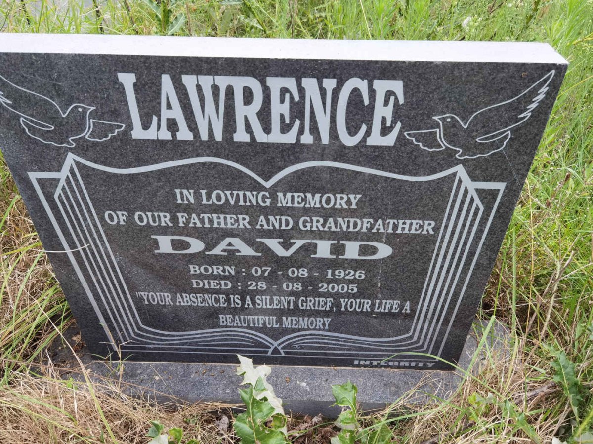 LAWRENCE David 1926-2005