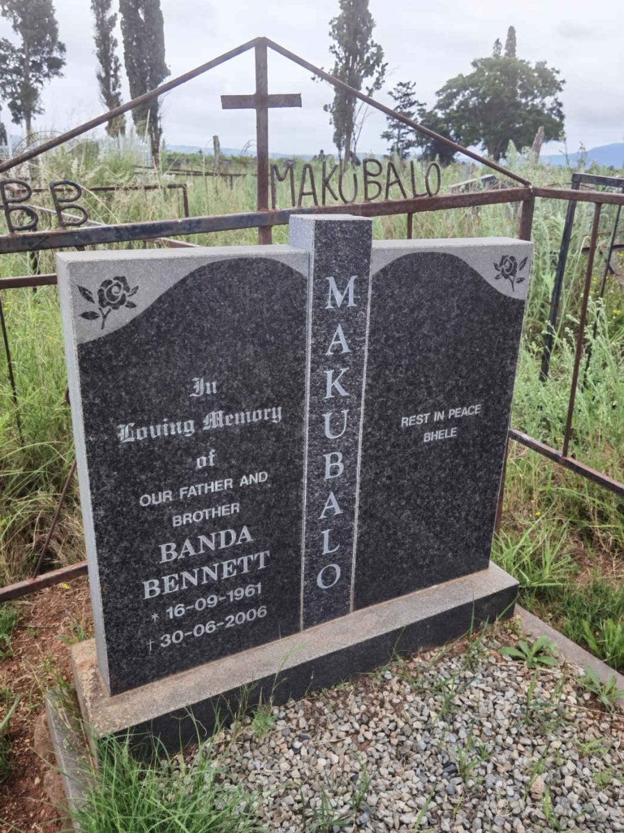 MAKUBALO Banda Bennett 1961-2006