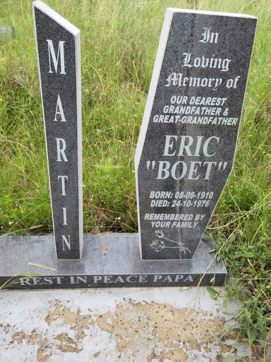 MARTIN Eric 1910-1976
