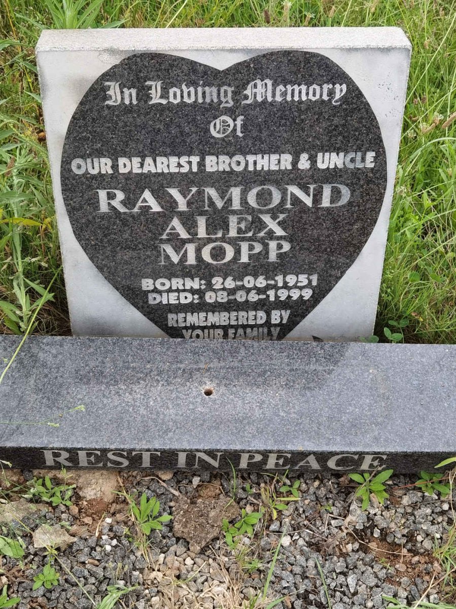 MOPP Raymond Alex 1951-1999