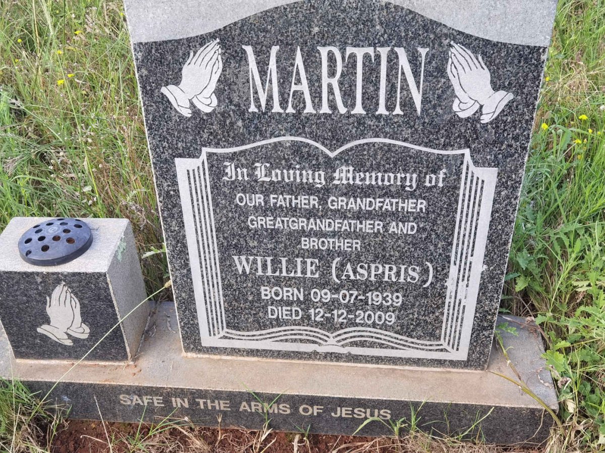 MARTIN Willie 1939-2009