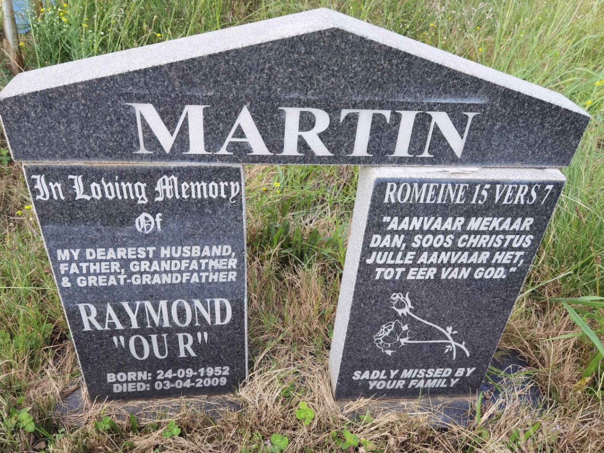 MARTIN Raymond 1952-2009