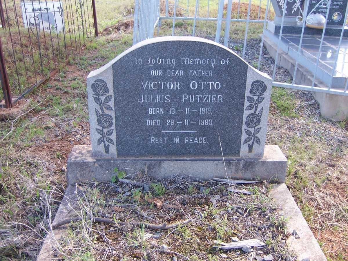 PUTZIER Victor Otto Julius 1919-1963