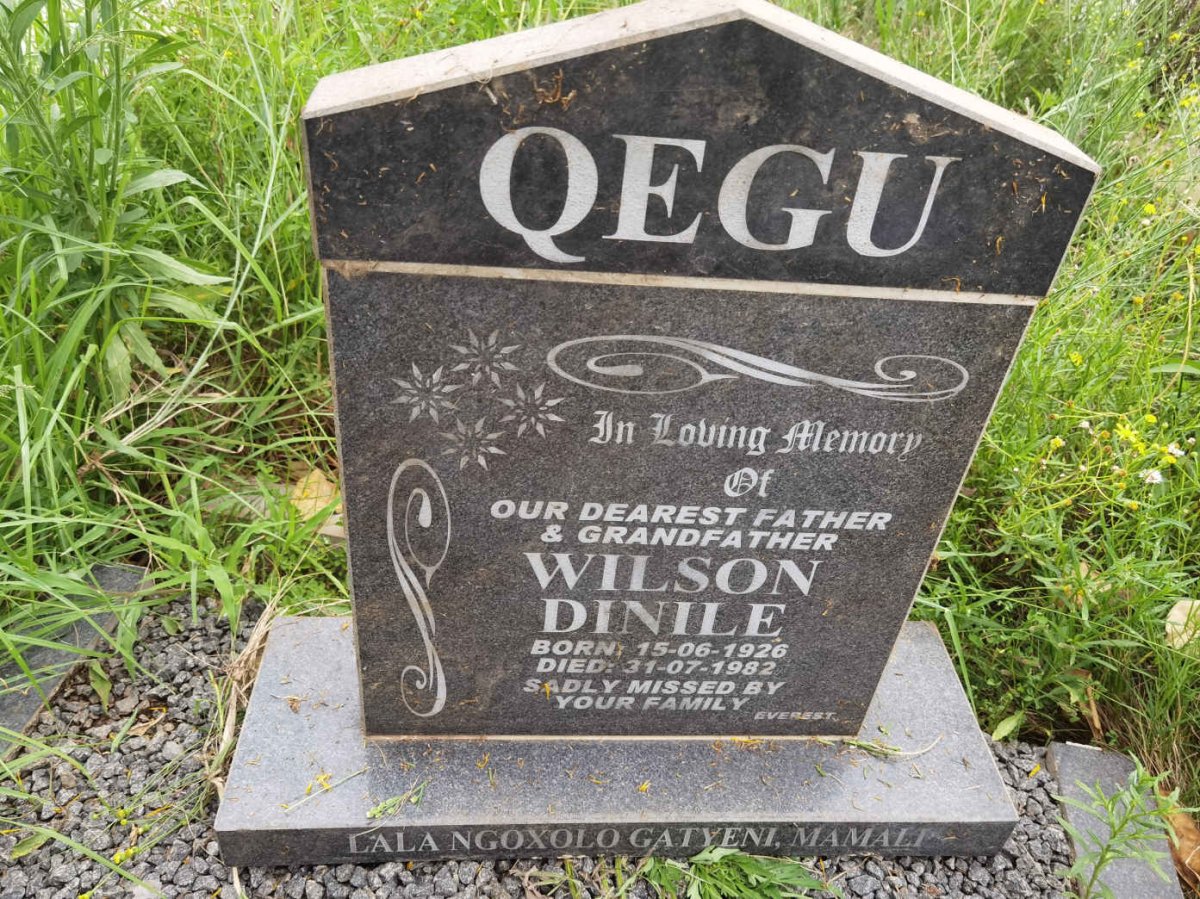 QEGU Wilson Dinile 1926-1982