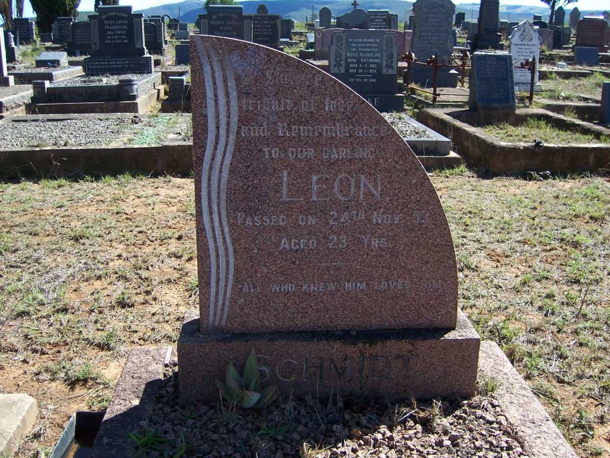 SCHMIDT Leon -1953