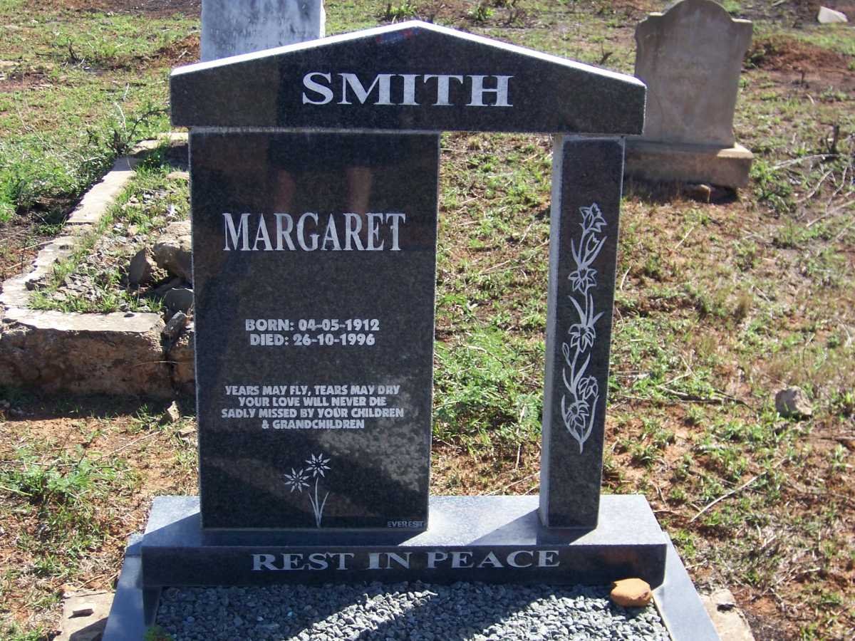 SMITH Margaret 1912-1996