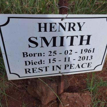 SMITH Henry 1961-2013