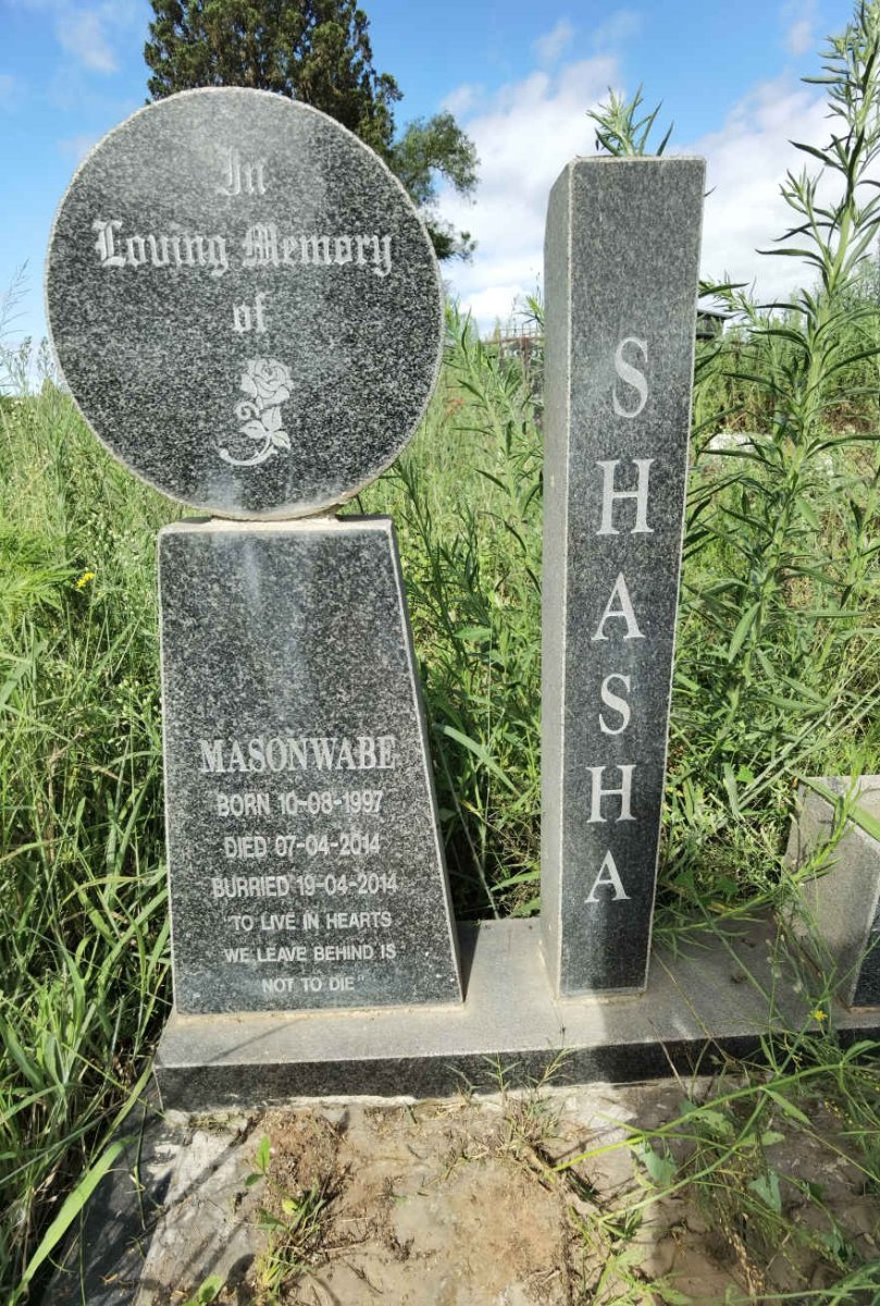 SHASHA Masonwabe 1997-2014