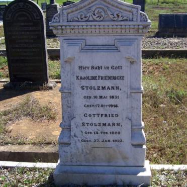 STOLZMANN Gottfried 1828-1923 &amp; Karoline Friedericke 1831-1914