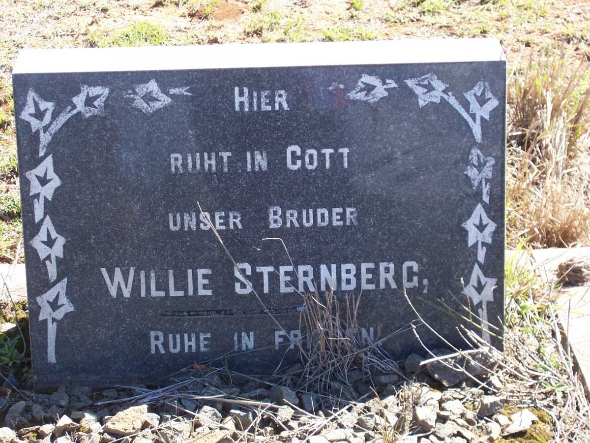 STERNBERG Willie