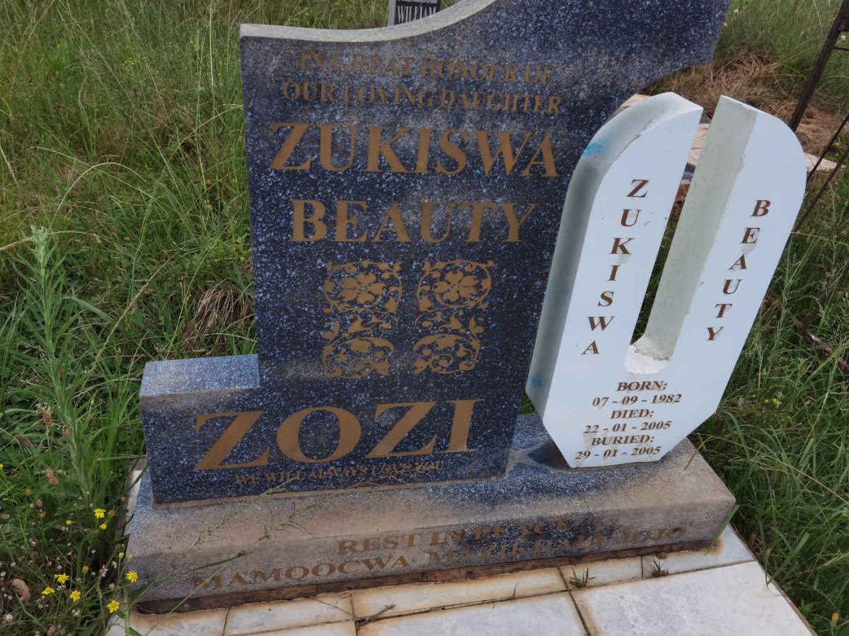 ZOZI Zukiswa Beauty 1982-2005