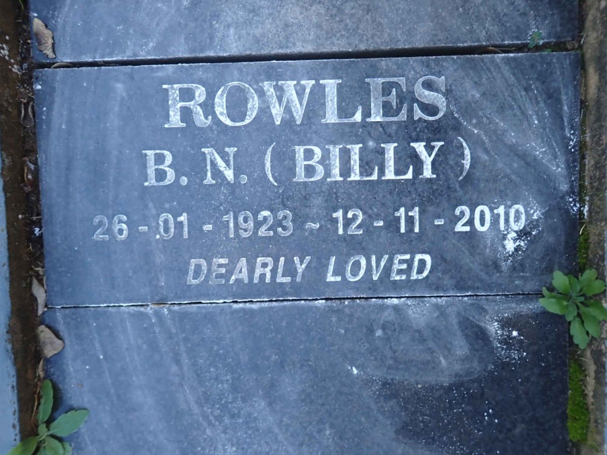 ROWLES B.N. 1923-2010