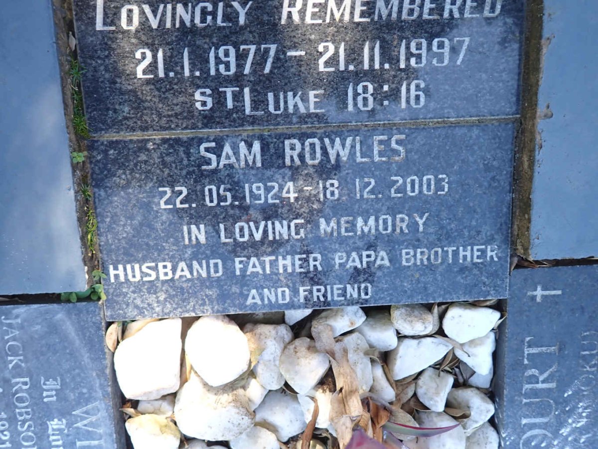 ROWLES Sam 1924-2003