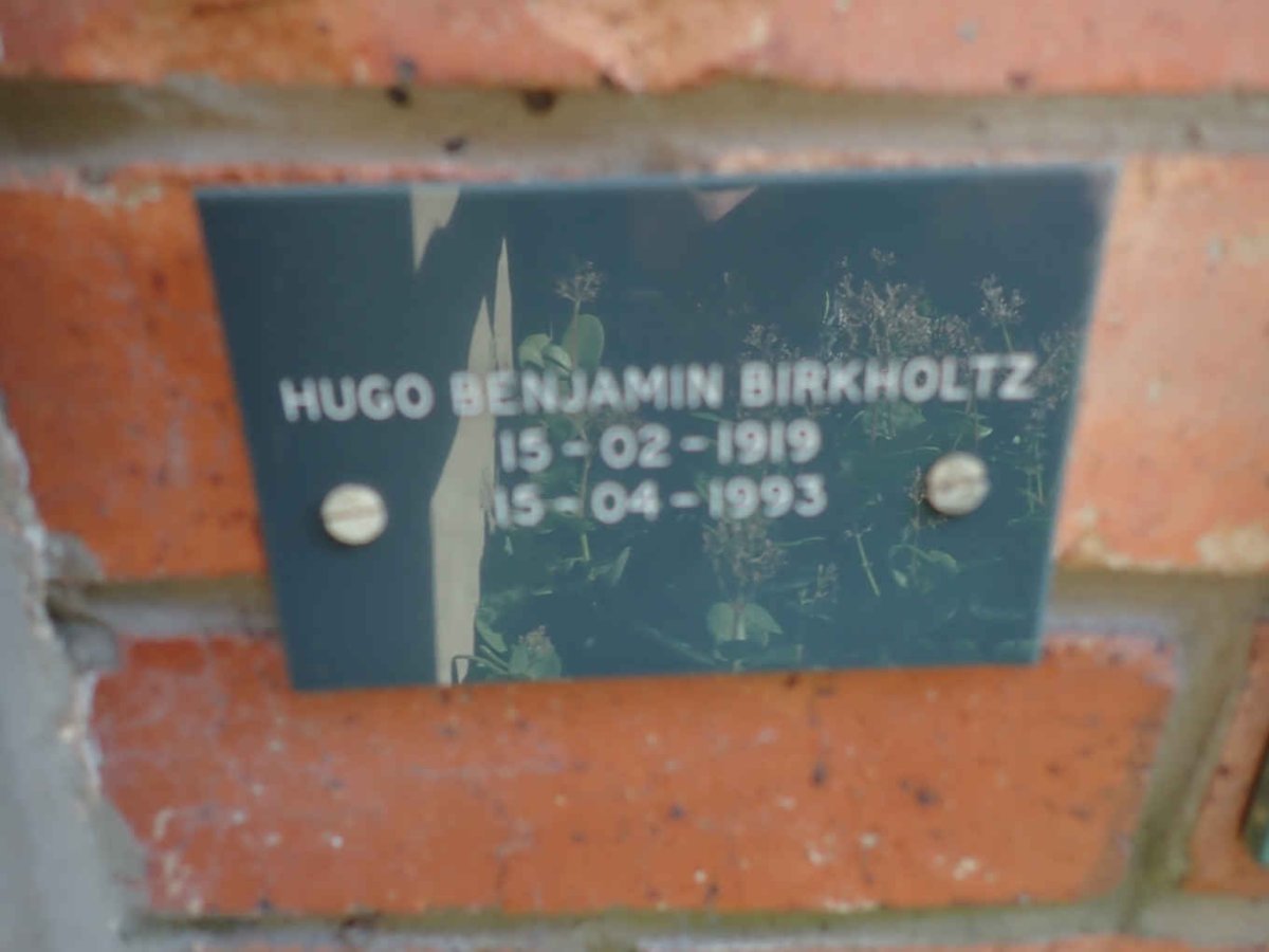 BIRKHOLTZ Hugo Benjamin 1919-1993